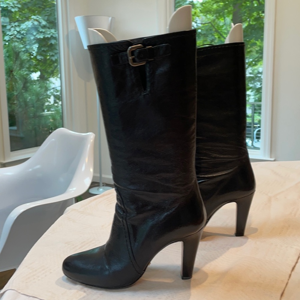 Prada Mid Calf booties